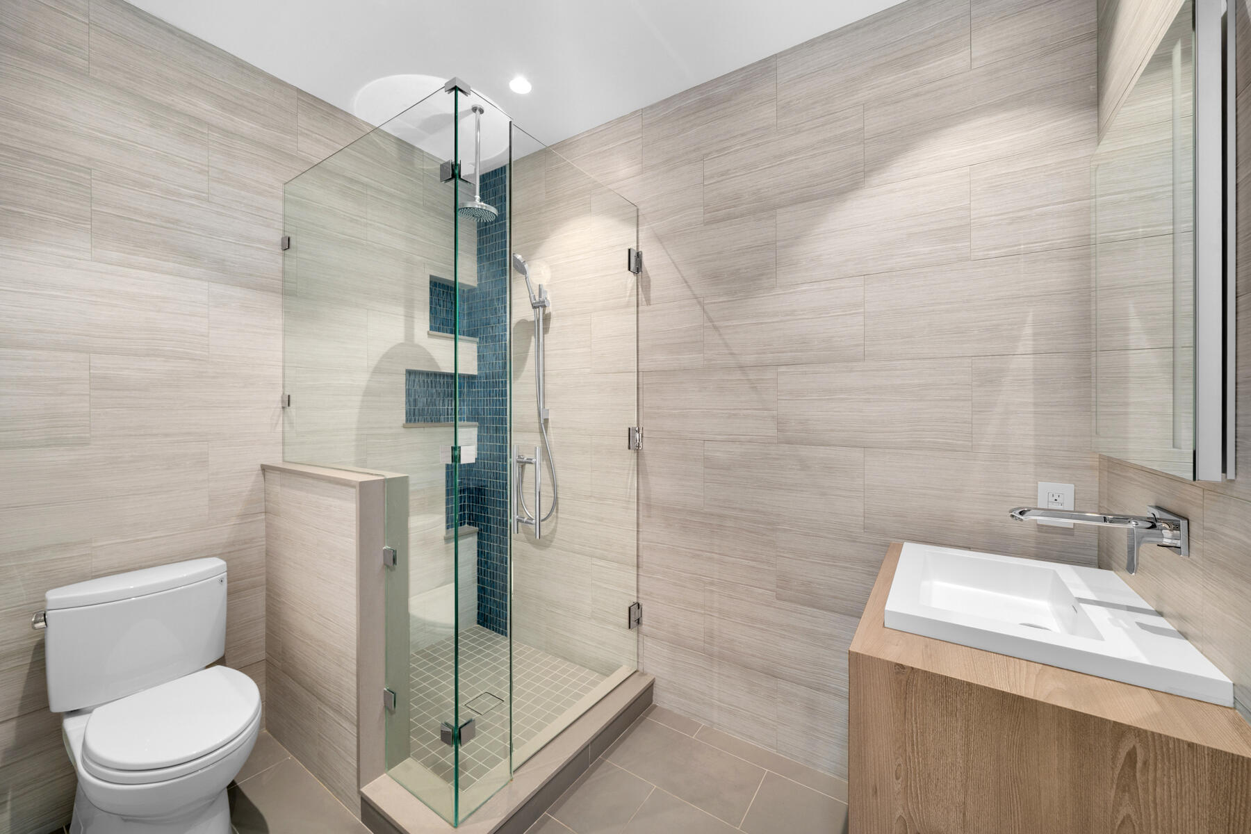 19 Avacado Street Islamorada, FL 33036 - Photo 43 of 104 a bathroom with a shower a toilet and sink