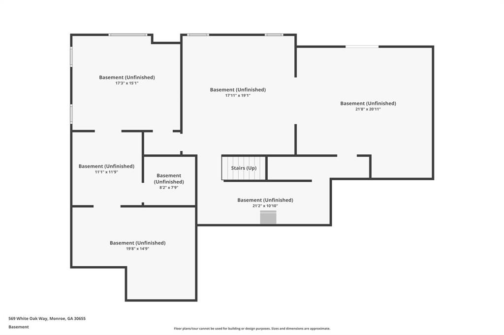 569 White Oak Way Monroe, GA 30655 - Photo 49 of 50 a picture of floor plan