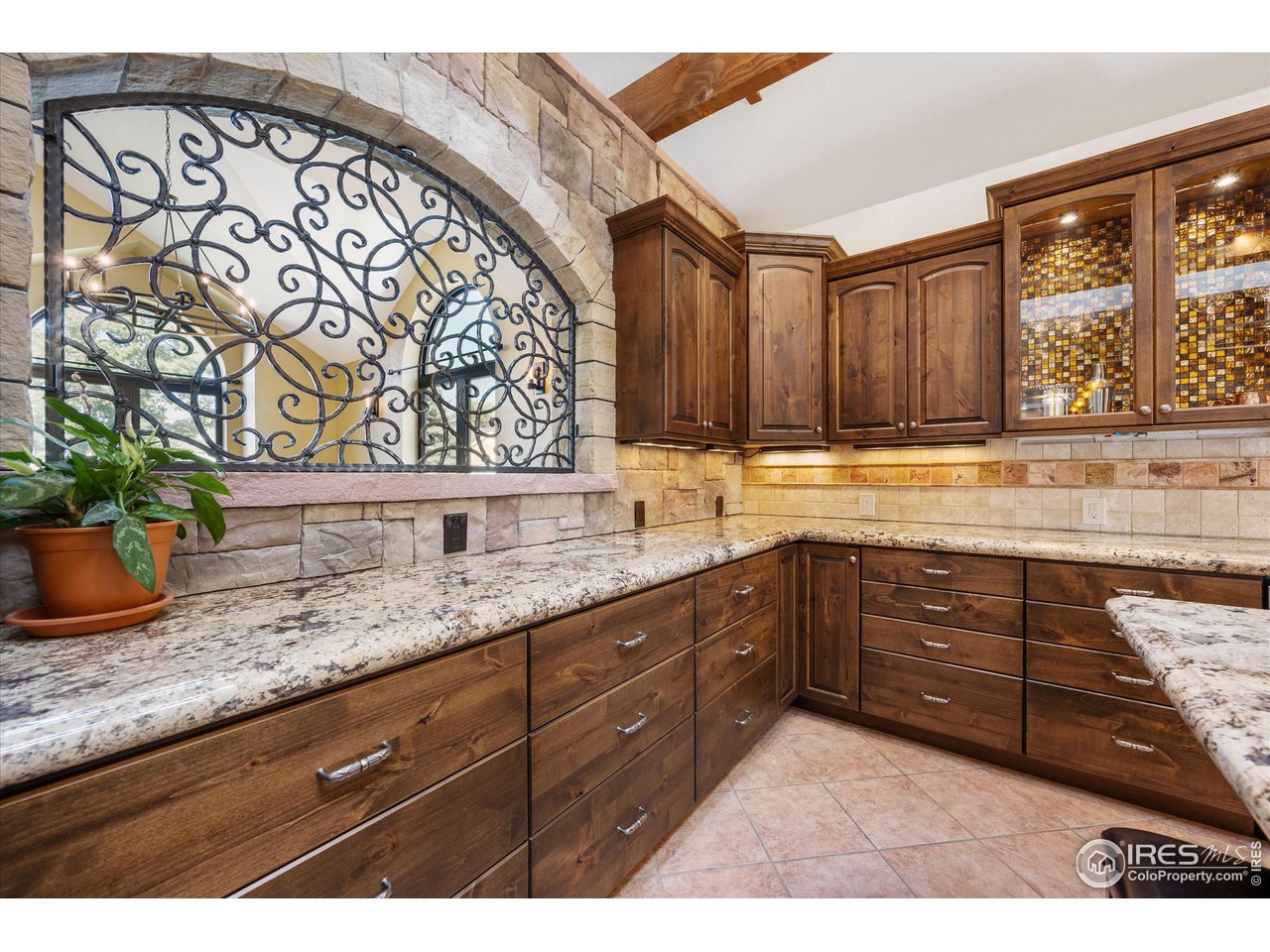 1455 Hawkridge Road Eaton, CO 80615 - Photo 7 of 40 Venetian Iron Detail + Milarc Cabinets