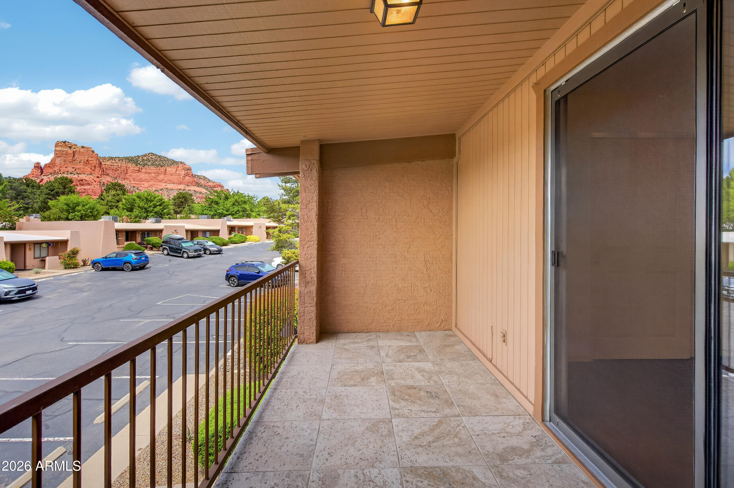 130 Castle Rock Road, Unit 66 Sedona, AZ 86351 - Photo 25 of 37 Upstairs Balcony with Views