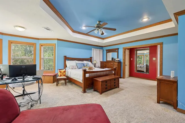 a bathroom with a sink vanity and a mirror