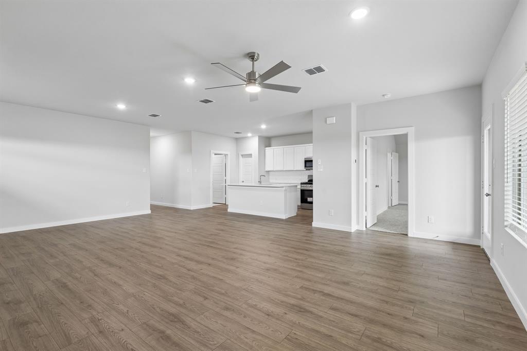 1428 Companero Street Haslet, TX 76052 - Photo 32 of 33 Open Floor Plan in the Oscar home plan by Trophy Signature Homes – REPRESENTATIVE PHOTO