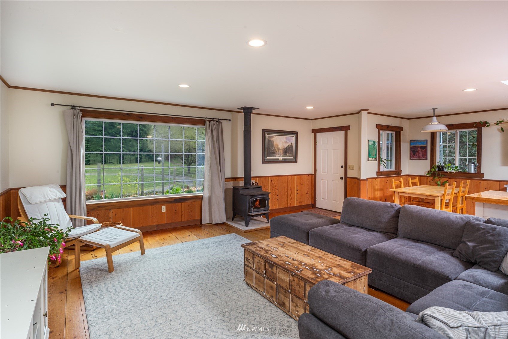 2310 West Valley Road Chimacum, WA 98325 - Photo 24 of 40 a living room with furniture and a large window