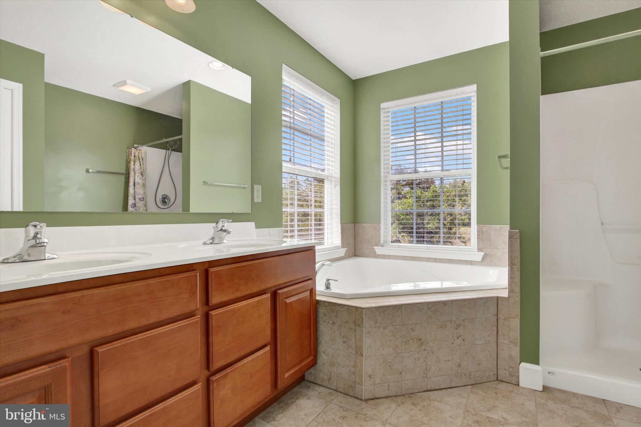 118 Fairplay Road Gettysburg, PA 17325 - Photo 23 of 43 a bathroom with a tub sink and mirror