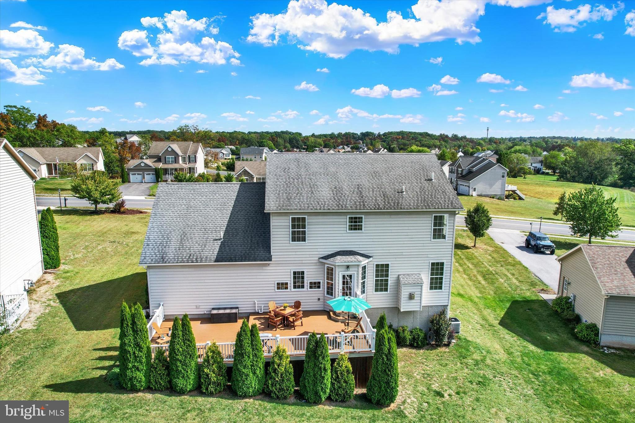 118 Fairplay Road Gettysburg, PA 17325 - Photo 3 of 43 an aerial view of a house with a garden and lake view