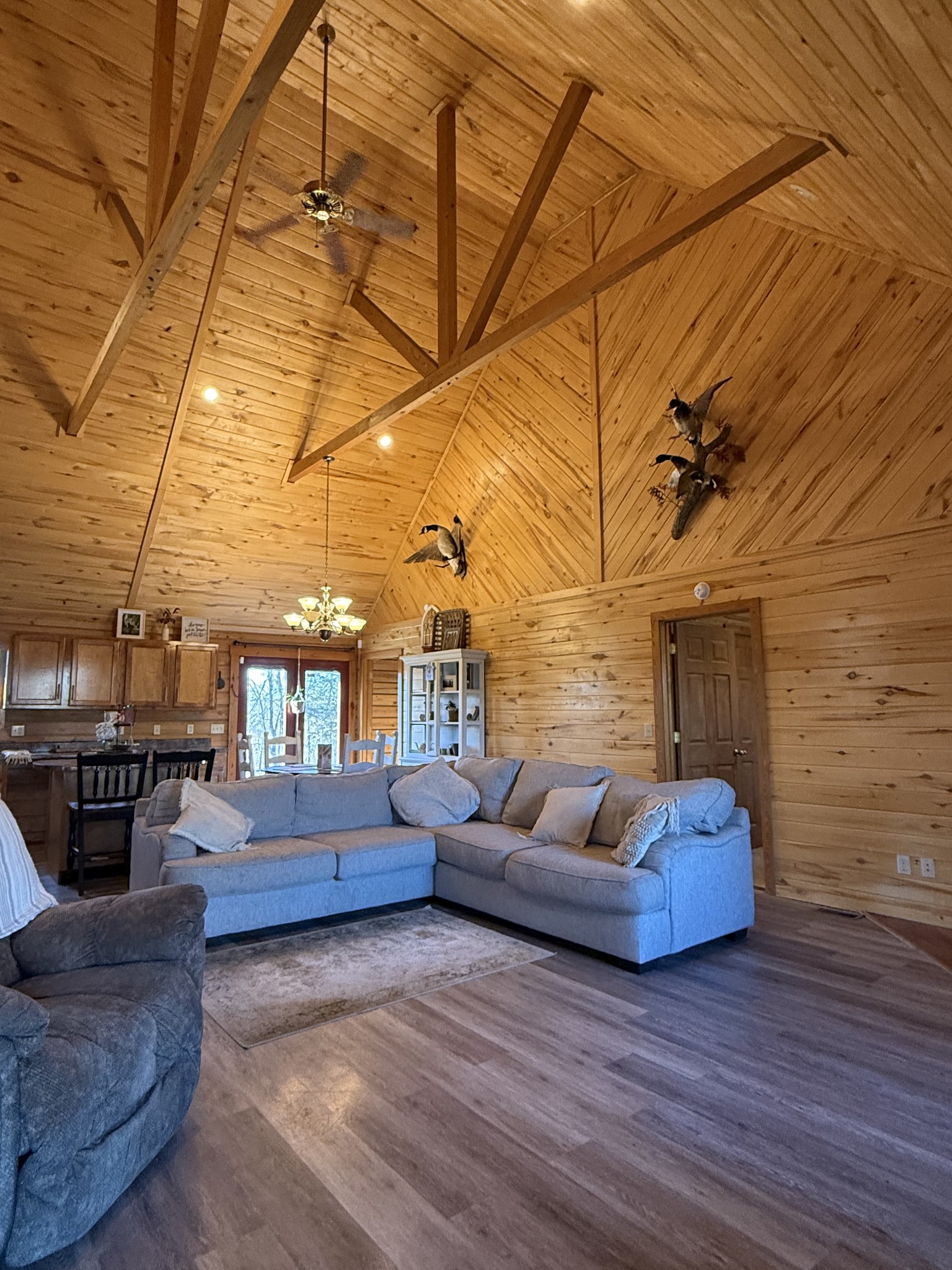 6843 Rabbit Creek Road Buchanan, TN 38222 - Photo 9 of 61 a living room with furniture and a wooden floor