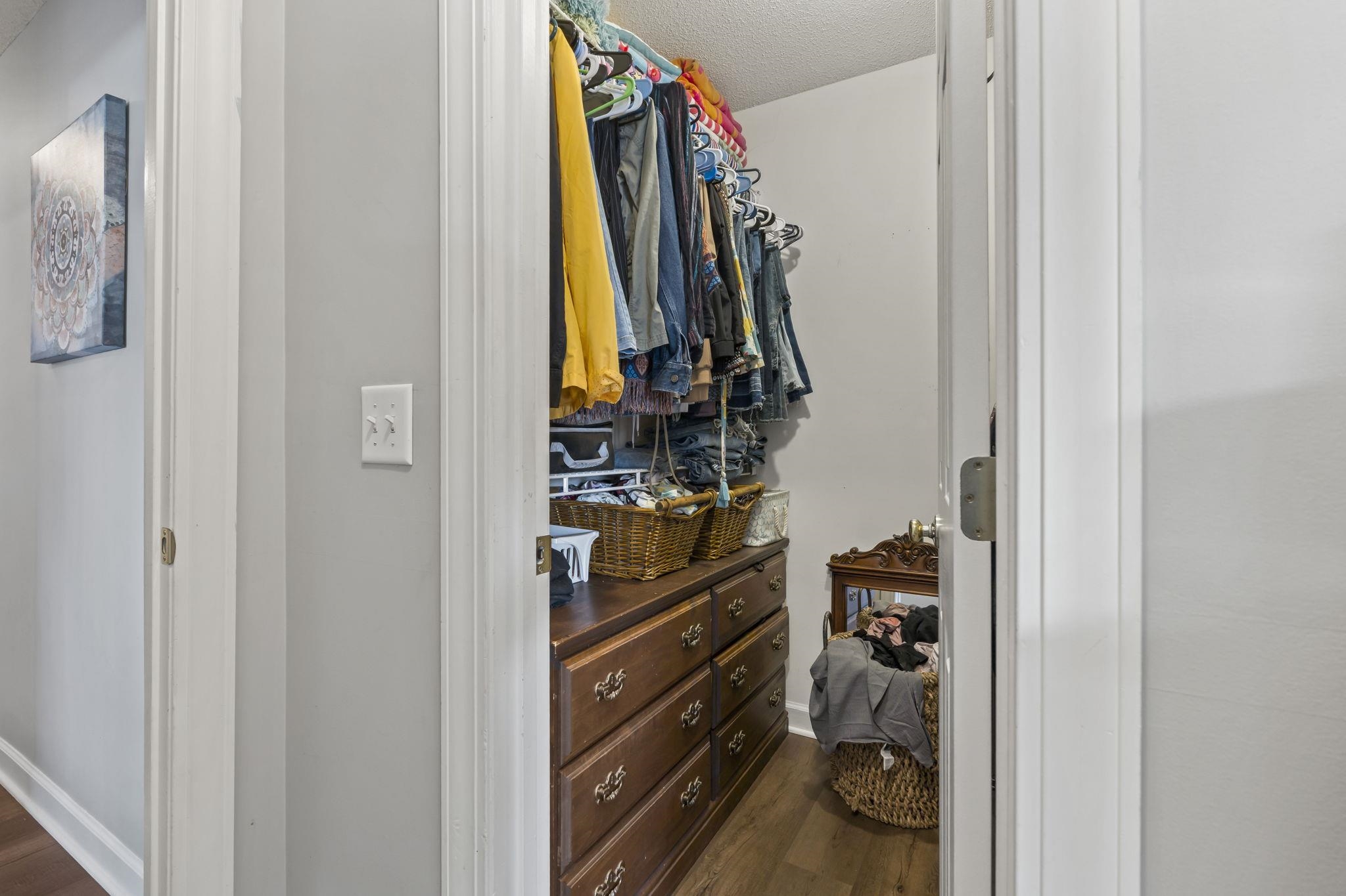 4383 Daphne Lane, Unit F Murrells Inlet, SC 29576 - Photo 22 of 35 Spacious closet featuring dark wood-type flooring