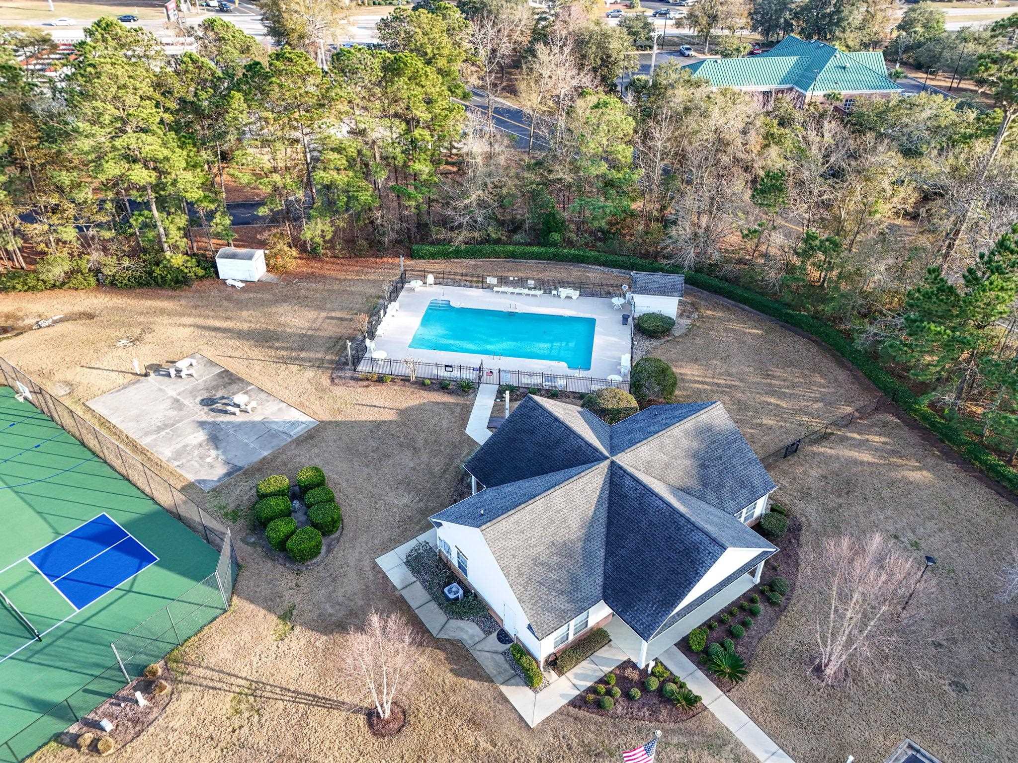 4383 Daphne Lane, Unit F Murrells Inlet, SC 29576 - Photo 31 of 35 Aerial view of a pool area