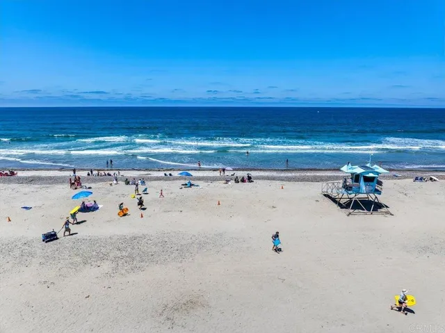 a view of a room with painted walls