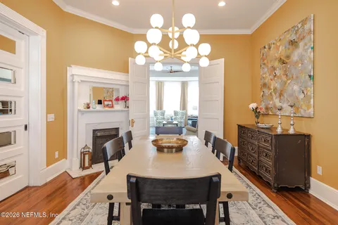 a spacious bedroom with a large bed and a window