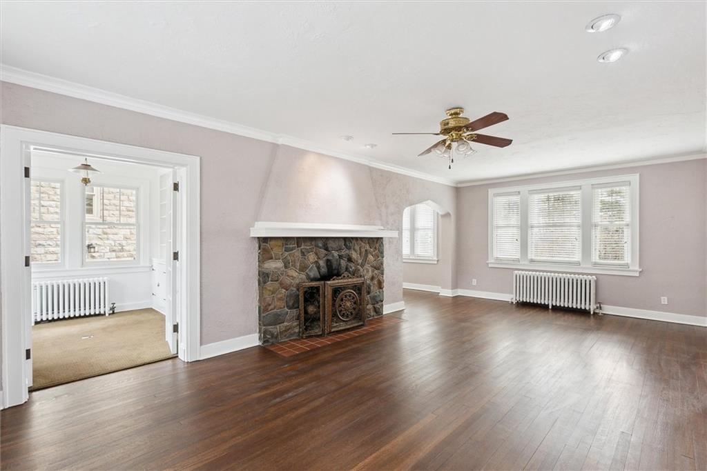 1287 Washington Road Pittsburgh, PA 15228 - Photo 7 of 48 Gorgeous stone gas fireplace
