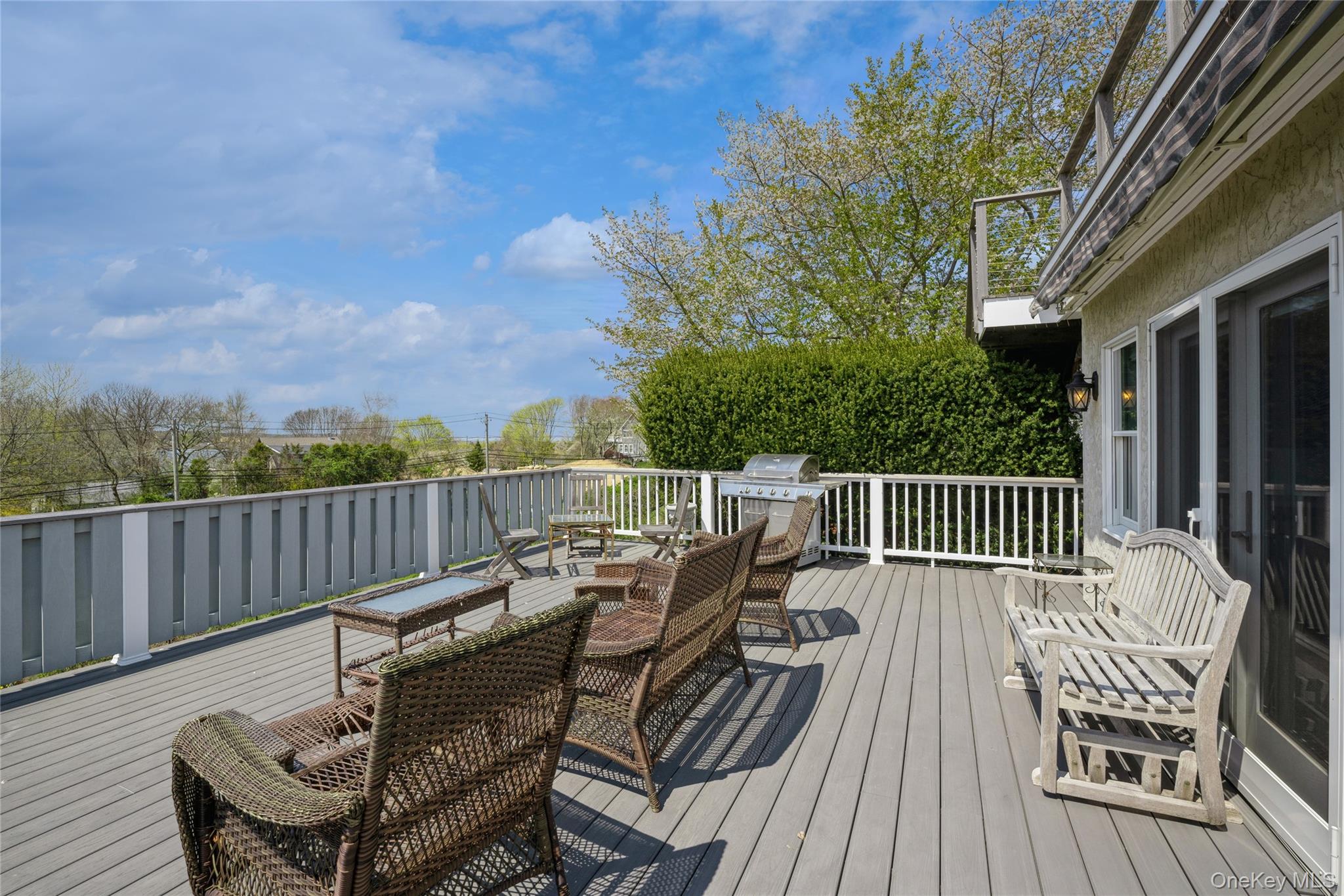 155 Essex Street Montauk, NY 11954 - Photo 10 of 11 a view of balcony with furniture