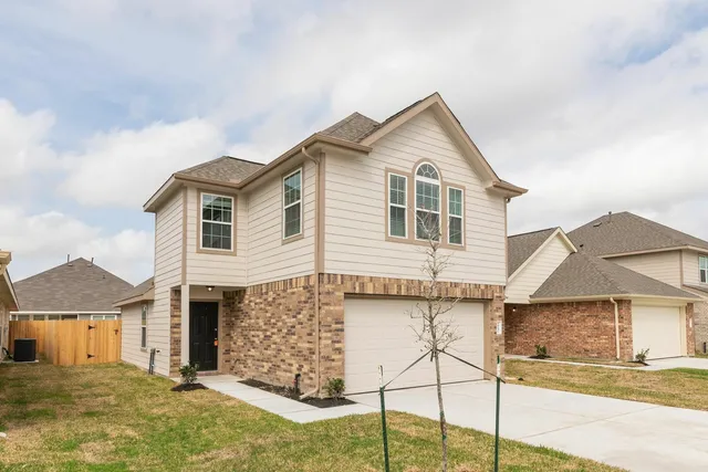 a view of a white house