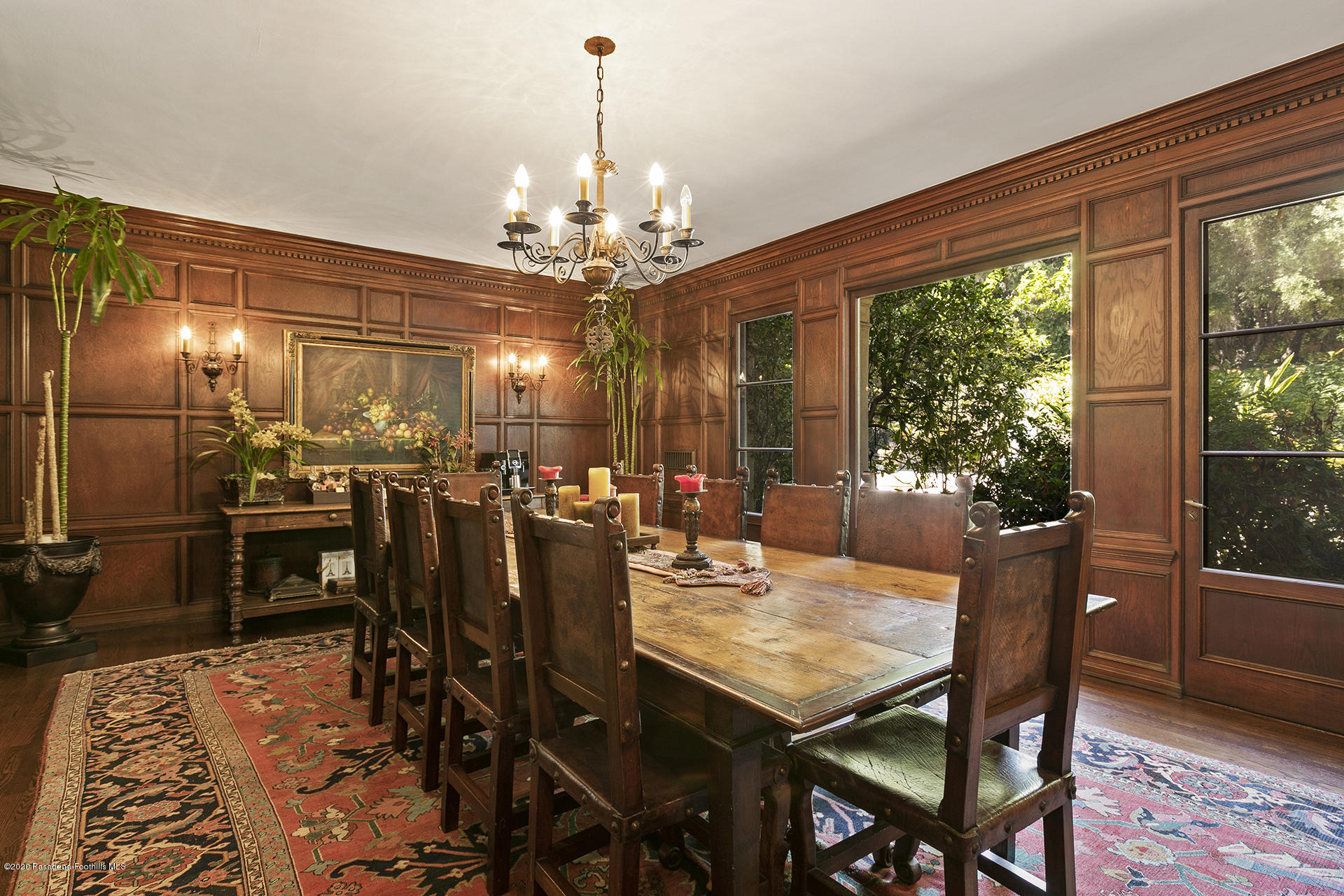 2288 Villa Heights Road Pasadena, CA 91107 - Photo 14 of 78 a view of a dining room with furniture window and outside view