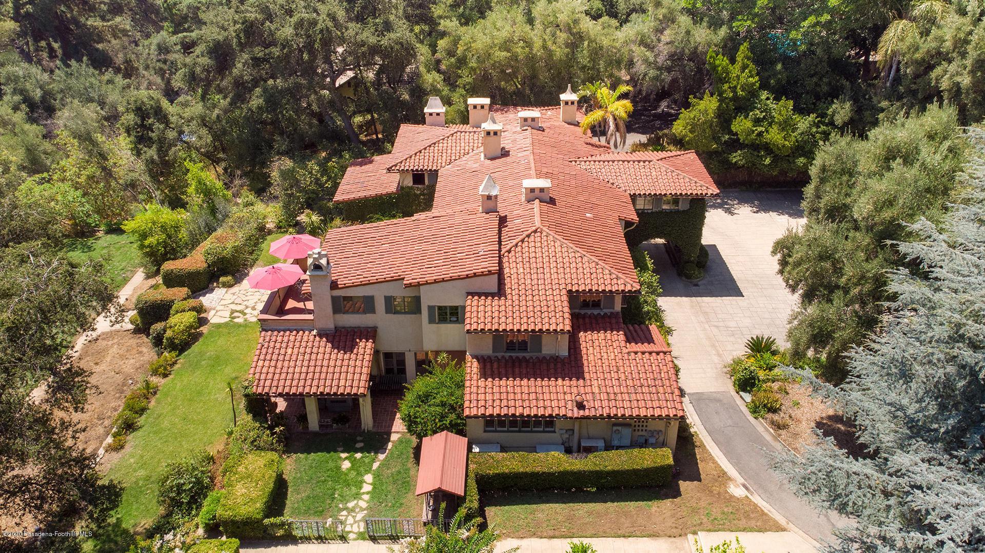 2288 Villa Heights Road Pasadena, CA 91107 - Photo 70 of 78 an aerial view of a house