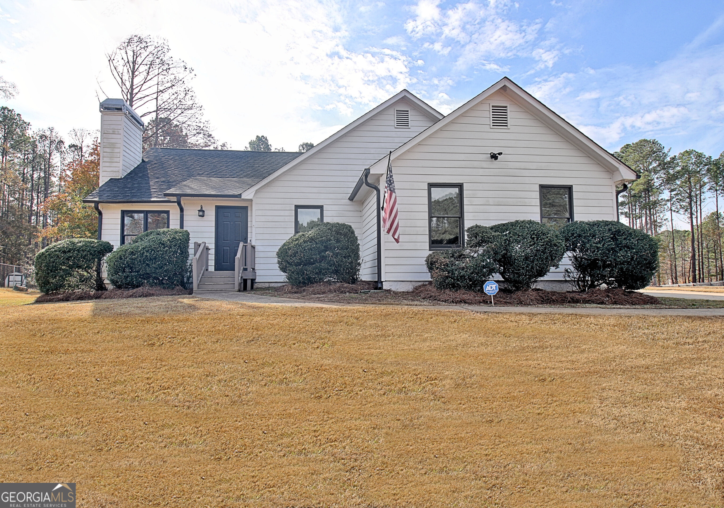 104 Blue Ridge Drive Newnan, GA 30265 - Photo 1 of 60 a front view of house with yard and trees around