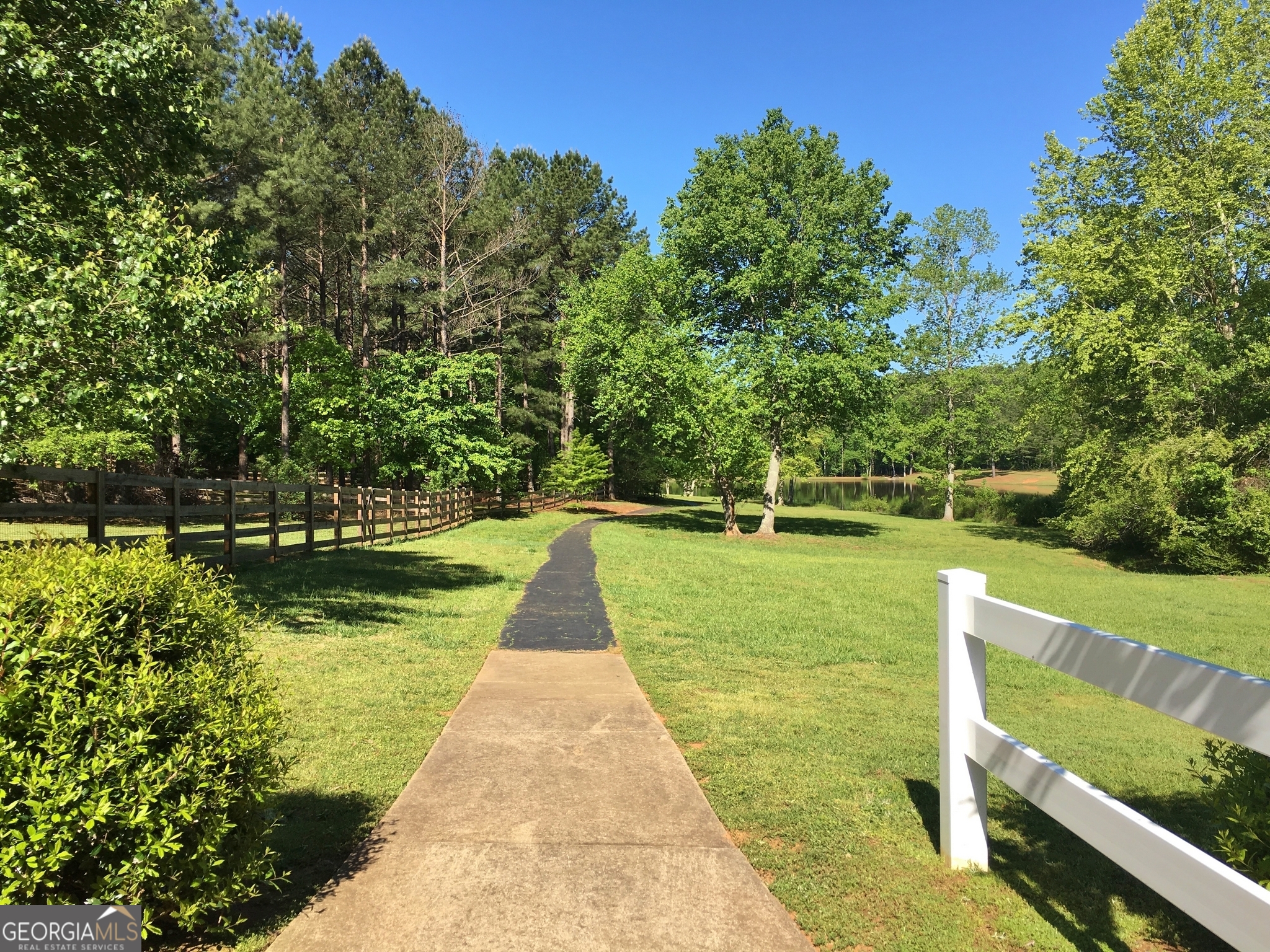 104 Blue Ridge Drive Newnan, GA 30265 - Photo 57 of 60 a view of a park with large trees