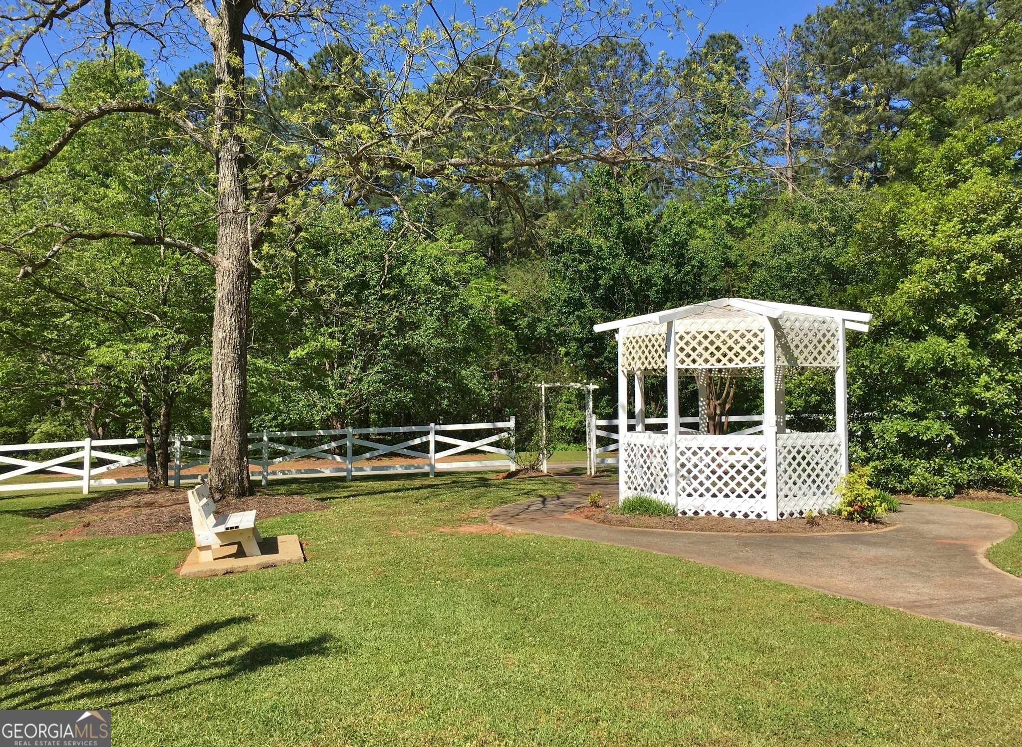 104 Blue Ridge Drive Newnan, GA 30265 - Photo 60 of 60 a view of a house with backyard and sitting area