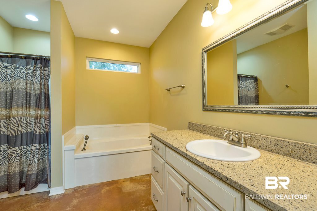 15710 Old Pierce Road Fairhope, AL 36532 - Photo 18 of 38 This Bathroom is used as the Guest/Pool Bath