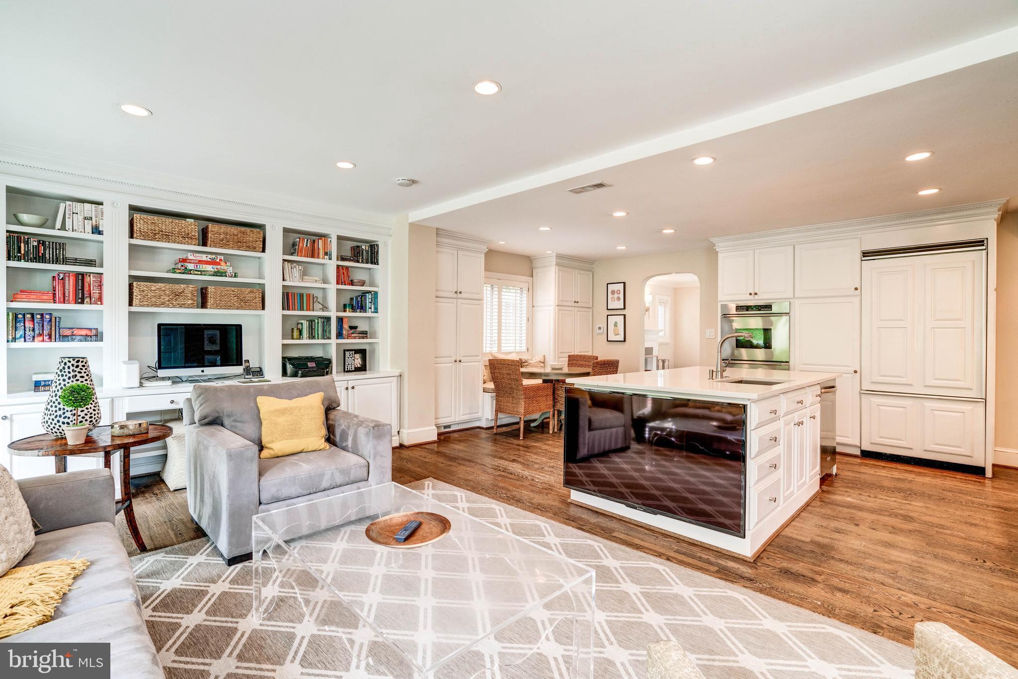 5925 Gloster Road Bethesda, MD 20816 - Photo 24 of 71 Mounted TV conveys!