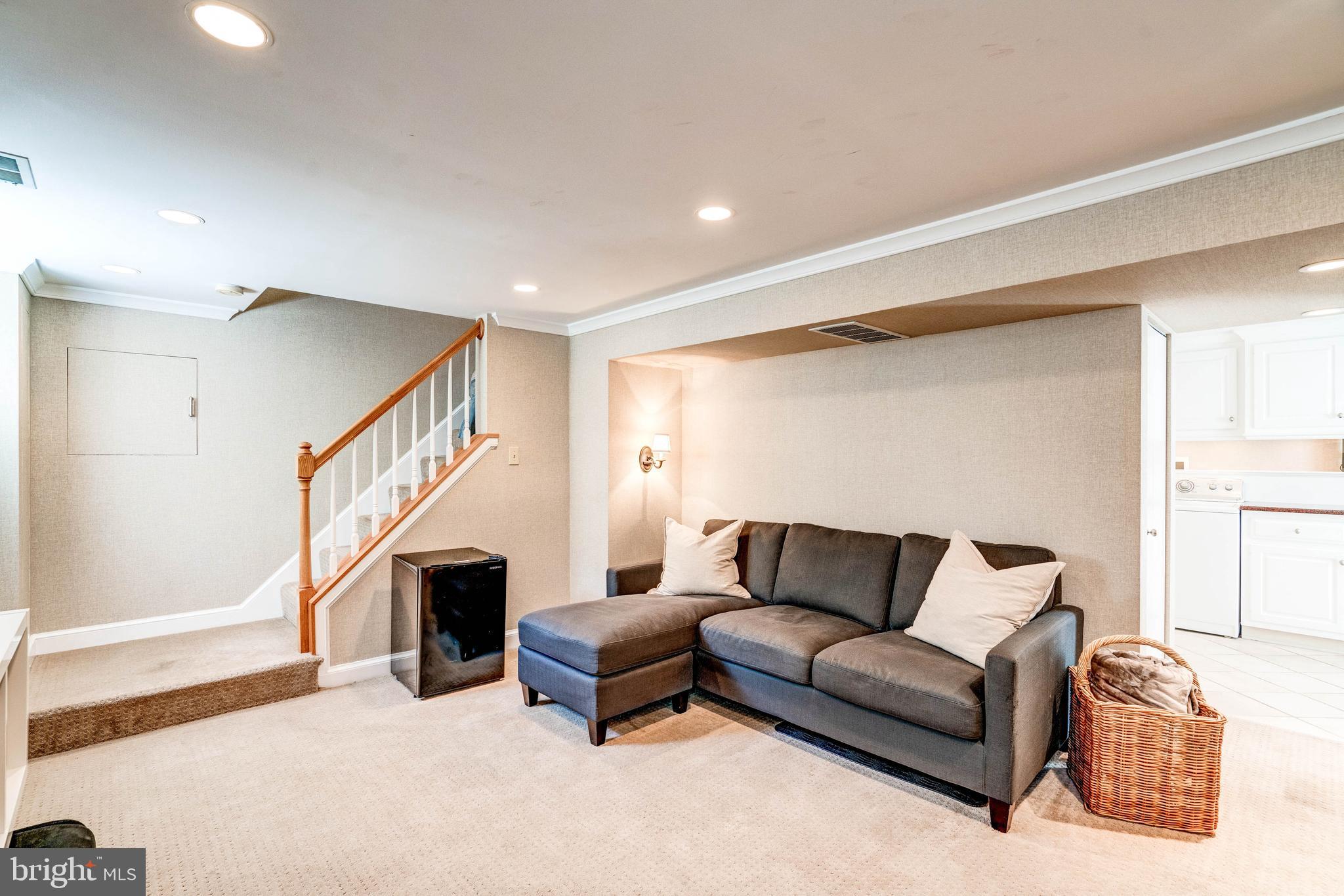 5925 Gloster Road Bethesda, MD 20816 - Photo 51 of 71 Spacious lower level.