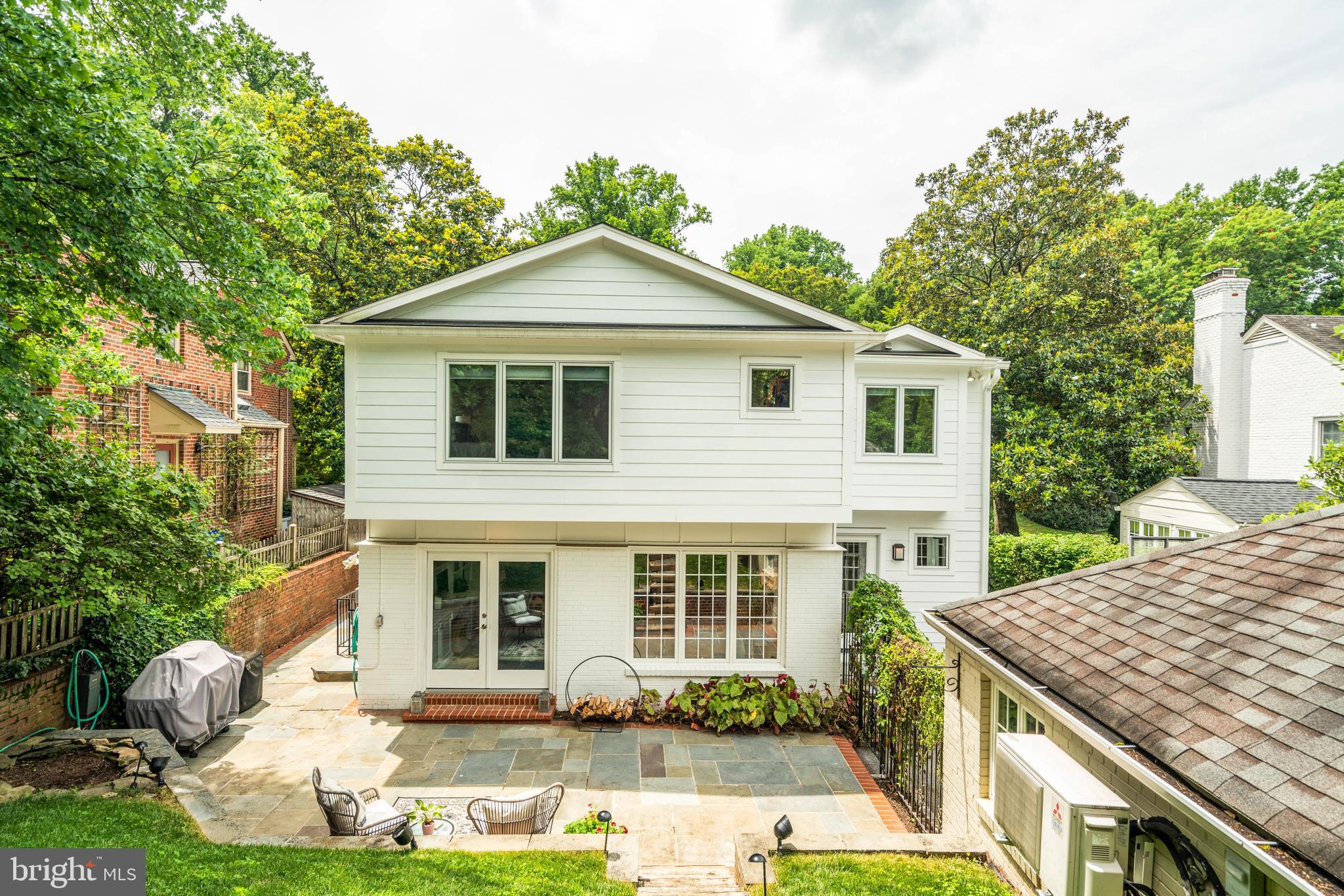 5925 Gloster Road Bethesda, MD 20816 - Photo 66 of 71 View of the two story addition from the top tier.