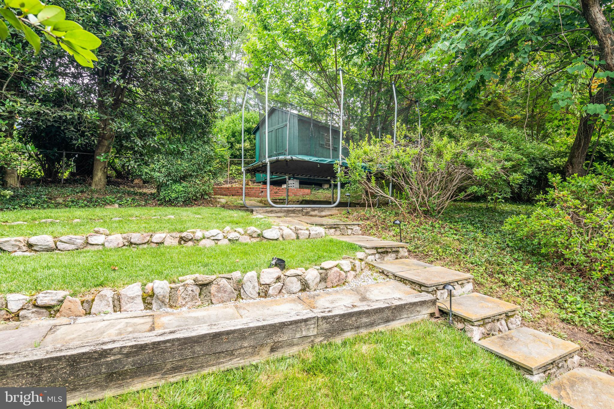 5925 Gloster Road Bethesda, MD 20816 - Photo 67 of 71 Multi-level backyard - private and spacious.