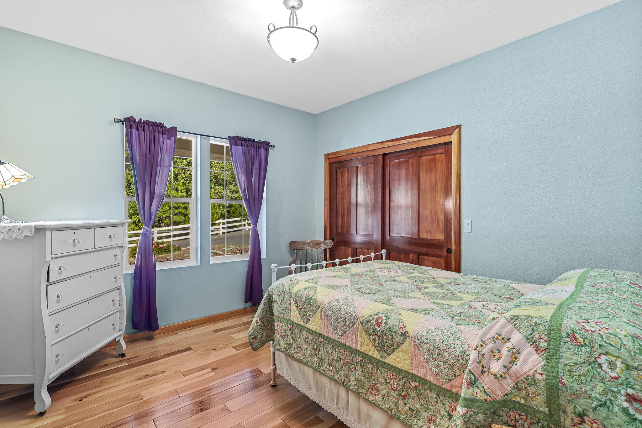 14703 Fern Road Whitmore, CA 96096 - Photo 13 of 48 a bedroom with a bed and a window