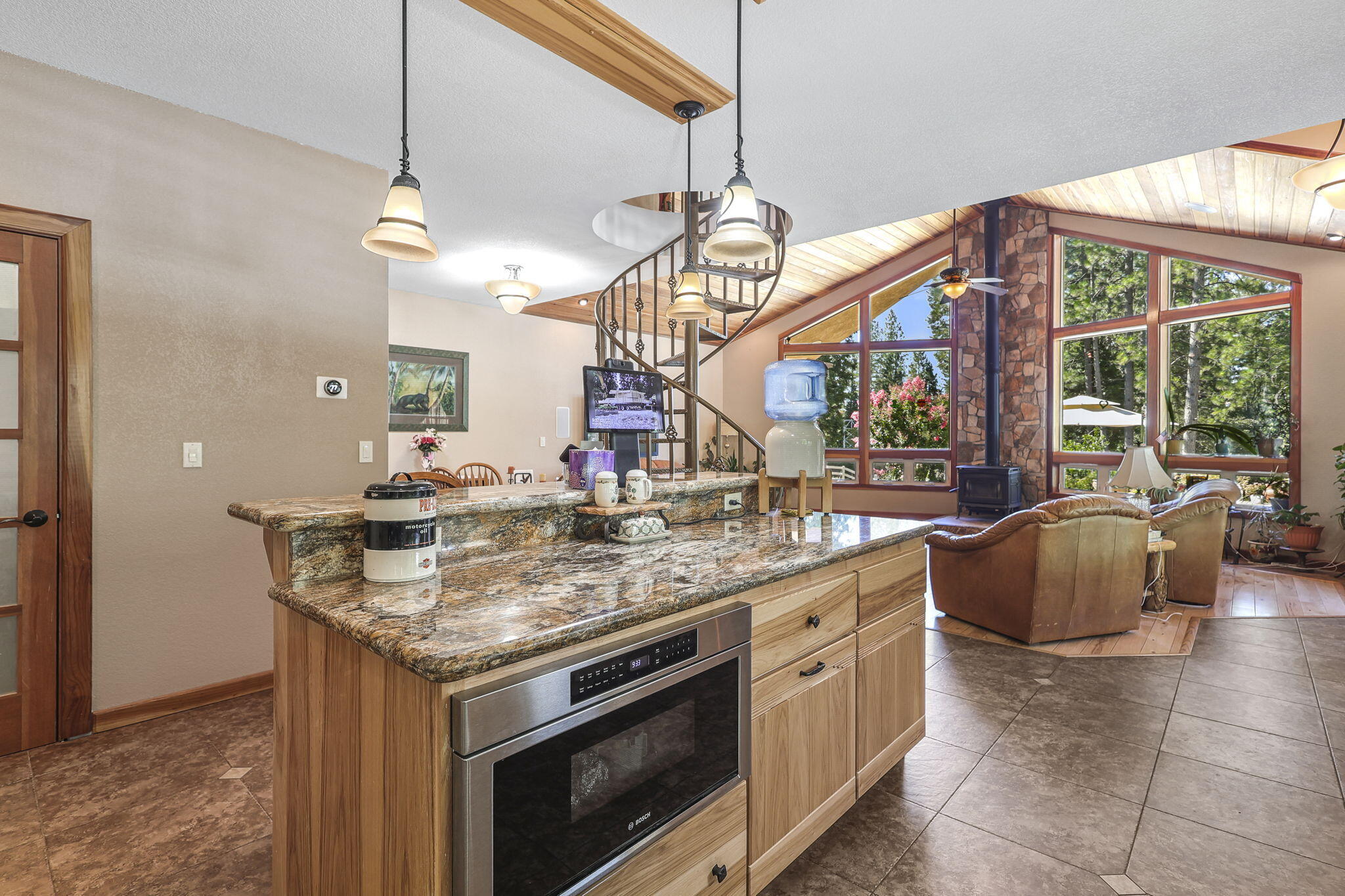 14703 Fern Road Whitmore, CA 96096 - Photo 16 of 48 a kitchen with a sink and a stove