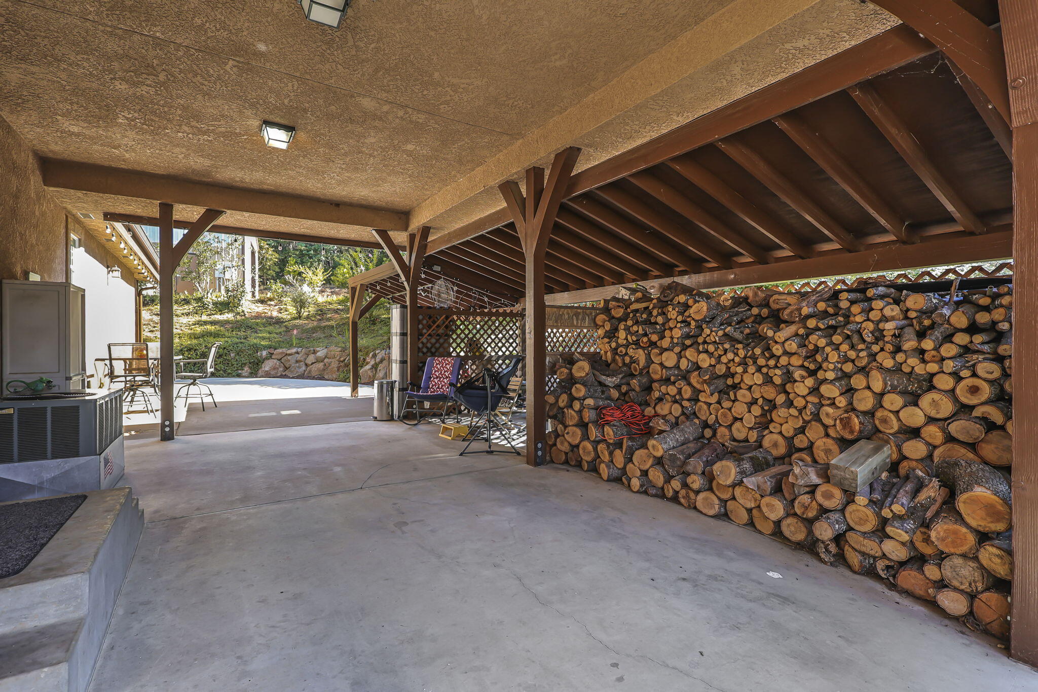 14703 Fern Road Whitmore, CA 96096 - Photo 28 of 48 a view of a room with wooden walls