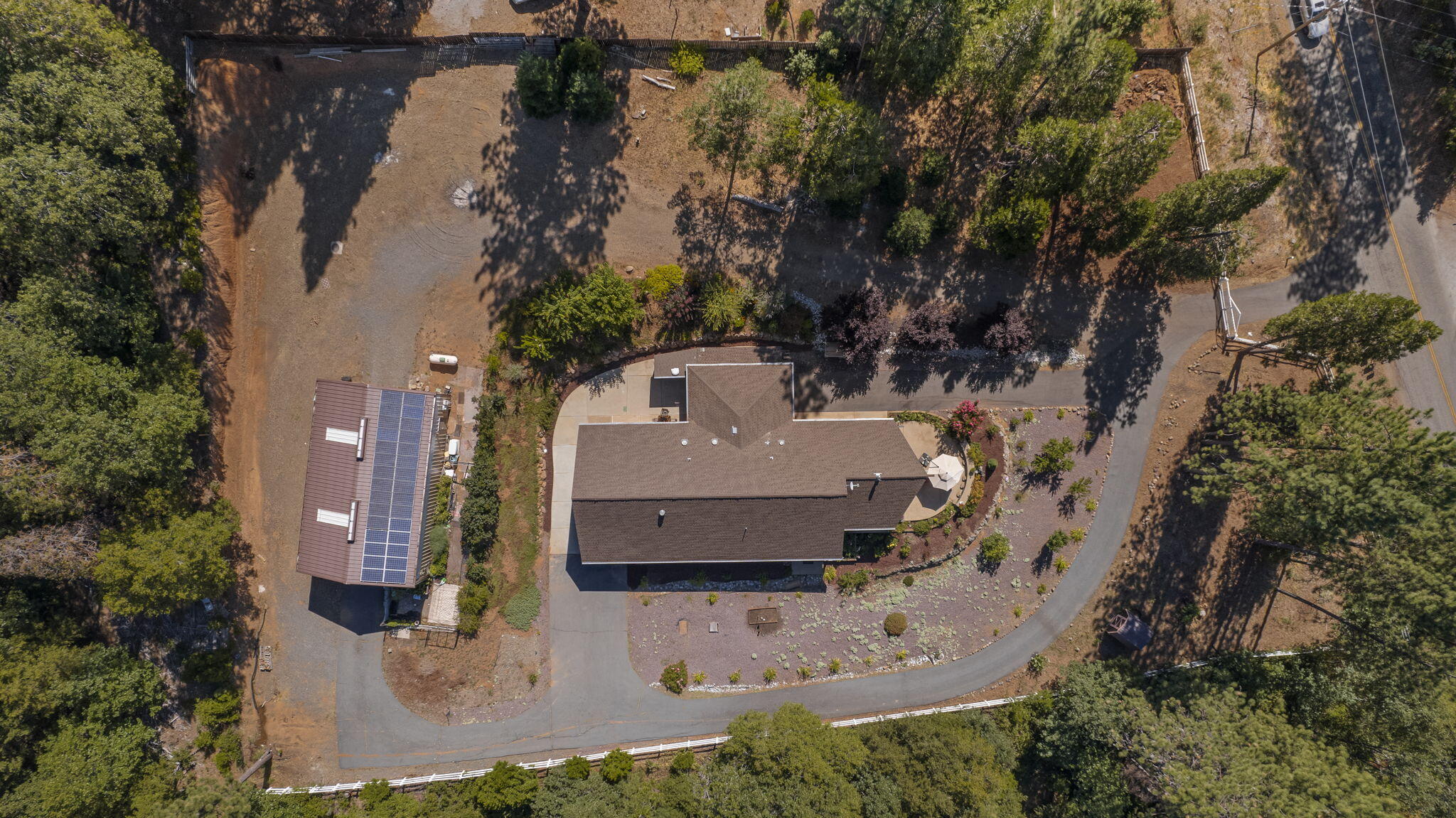 14703 Fern Road Whitmore, CA 96096 - Photo 43 of 48 an aerial view of a house