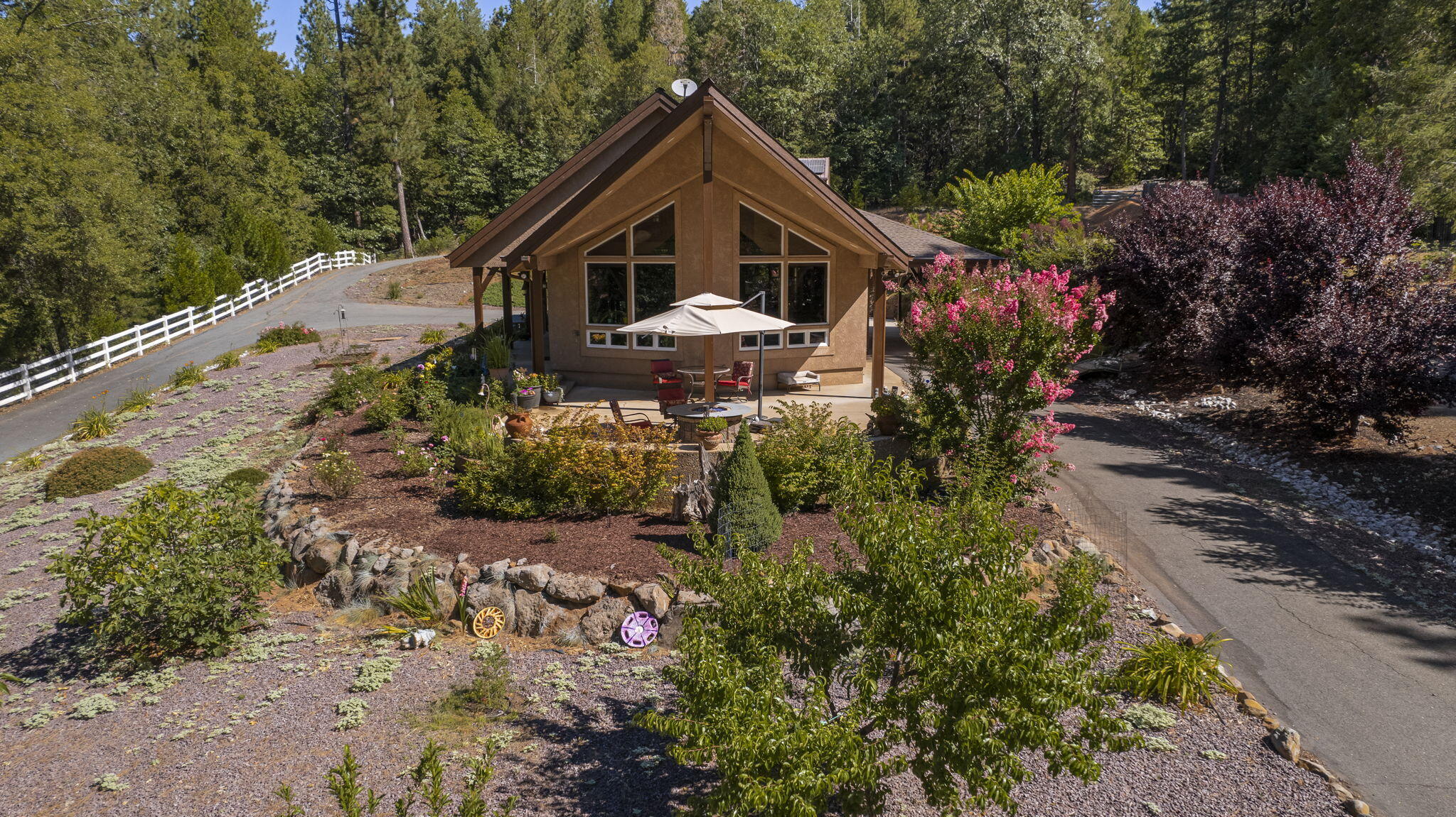 14703 Fern Road Whitmore, CA 96096 - Photo 46 of 48 a front view of house with yard and trees around