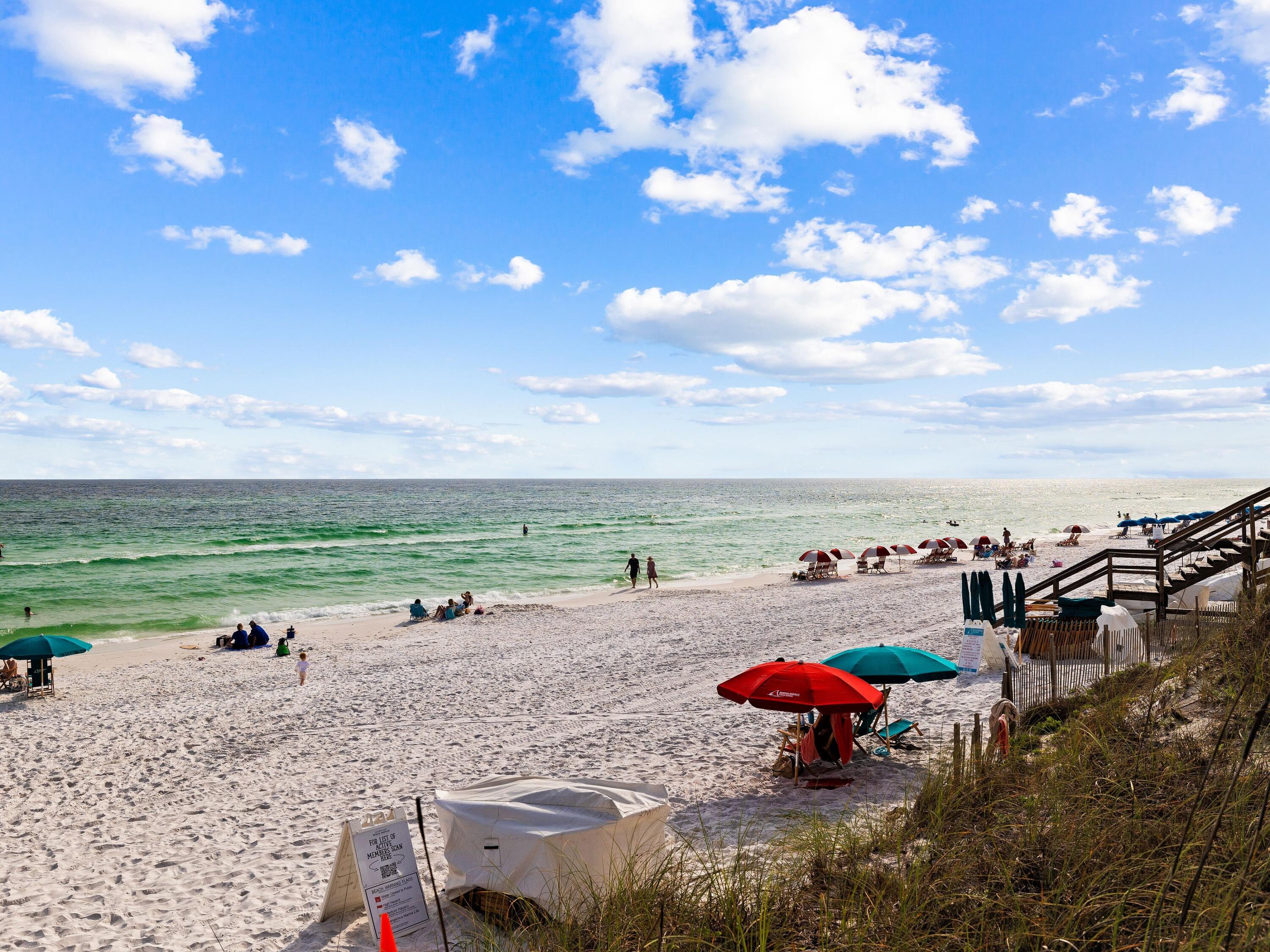 229 Blue Mountain Road, Unit 103 Santa Rosa Beach, FL 32459 - Photo 45 of 50 a view of a lake with outdoor space