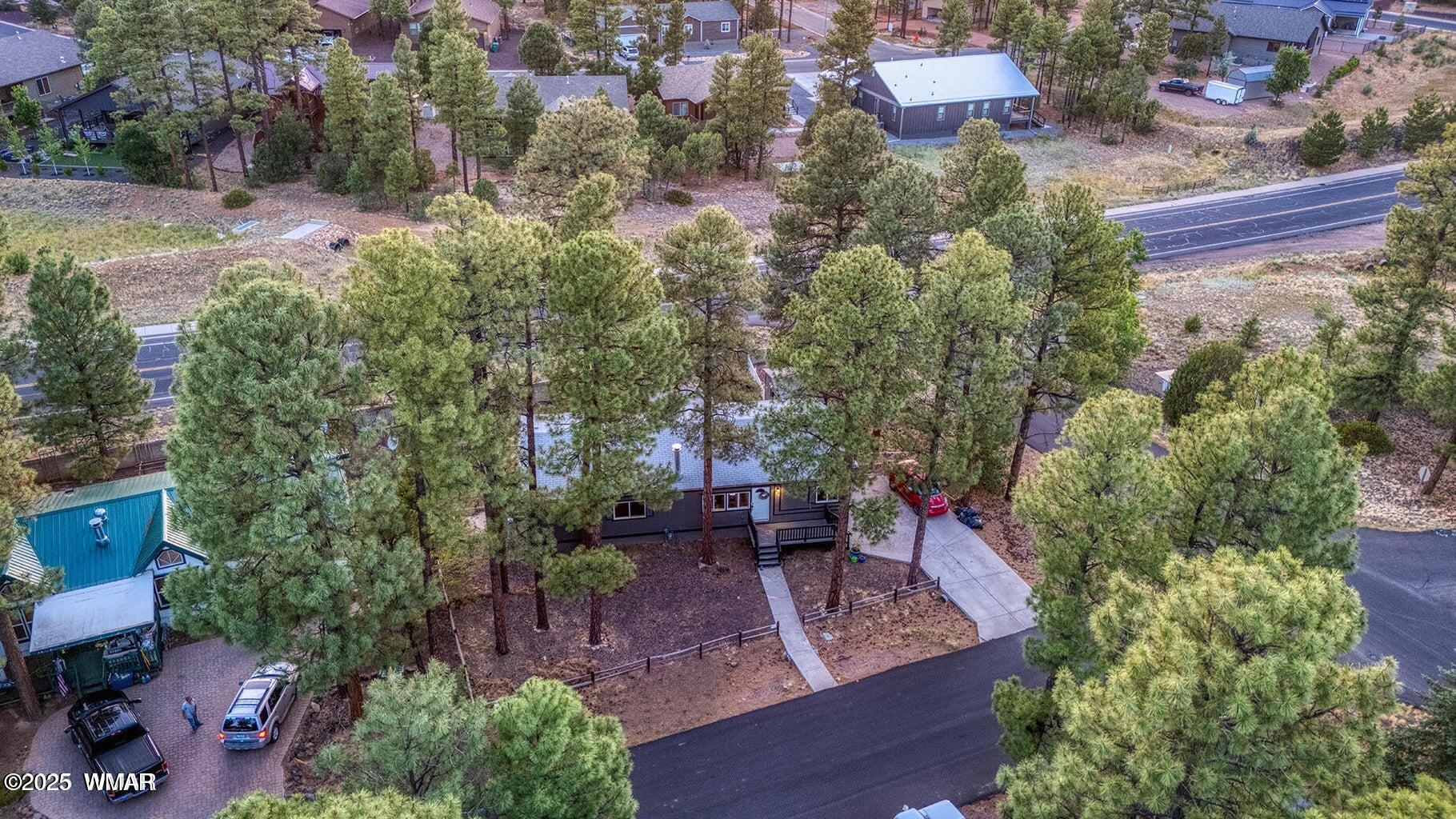 430 Timber Ridge Loop Show Low, AZ 85901 - Photo 26 of 27 a view of a house with a yard and sitting area