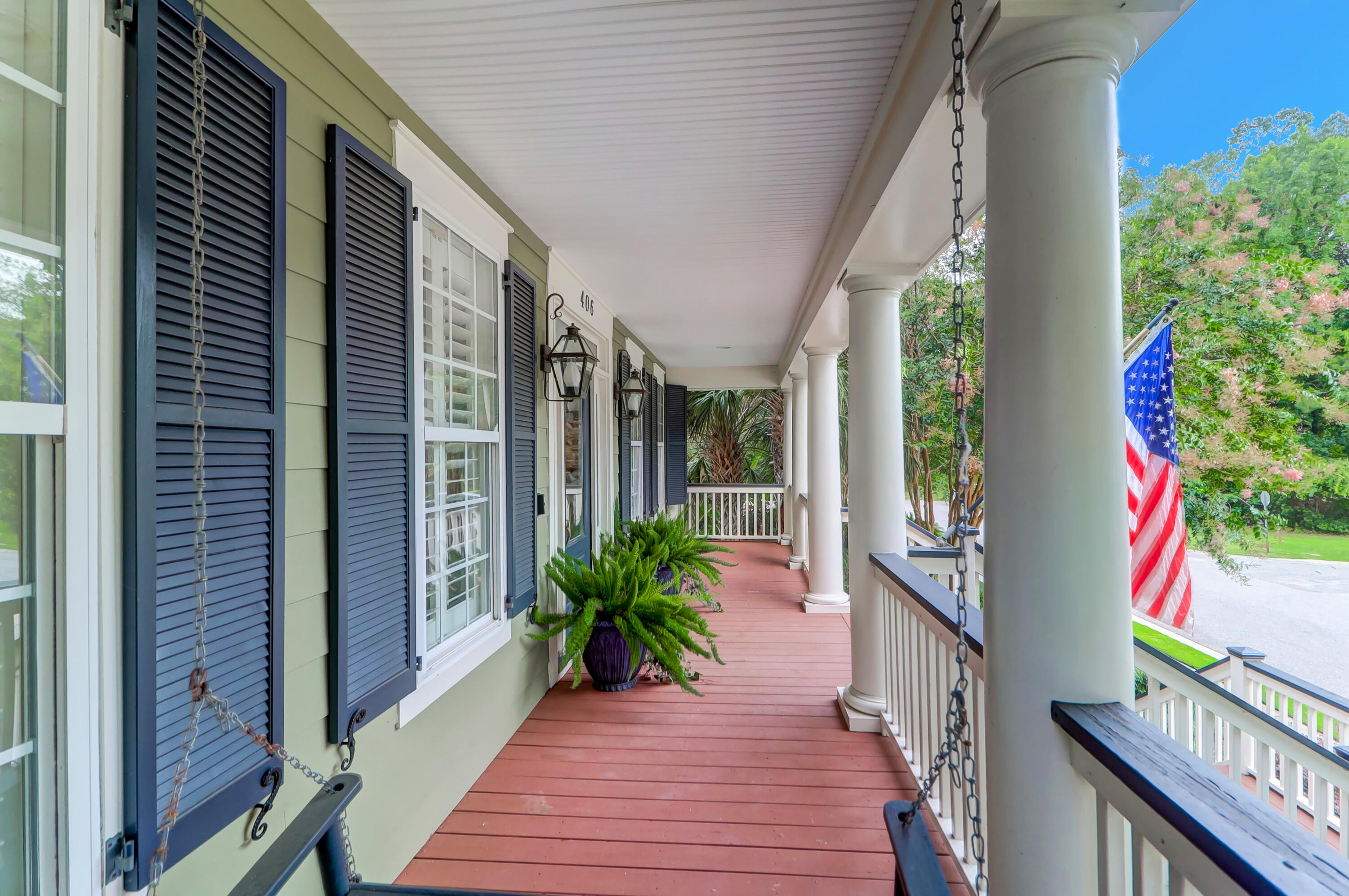 406 Rhett Butler Drive Charleston, SC 29414 - Photo 5 of 52 Covered Porch
