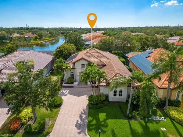 a view of a city street view with lake view