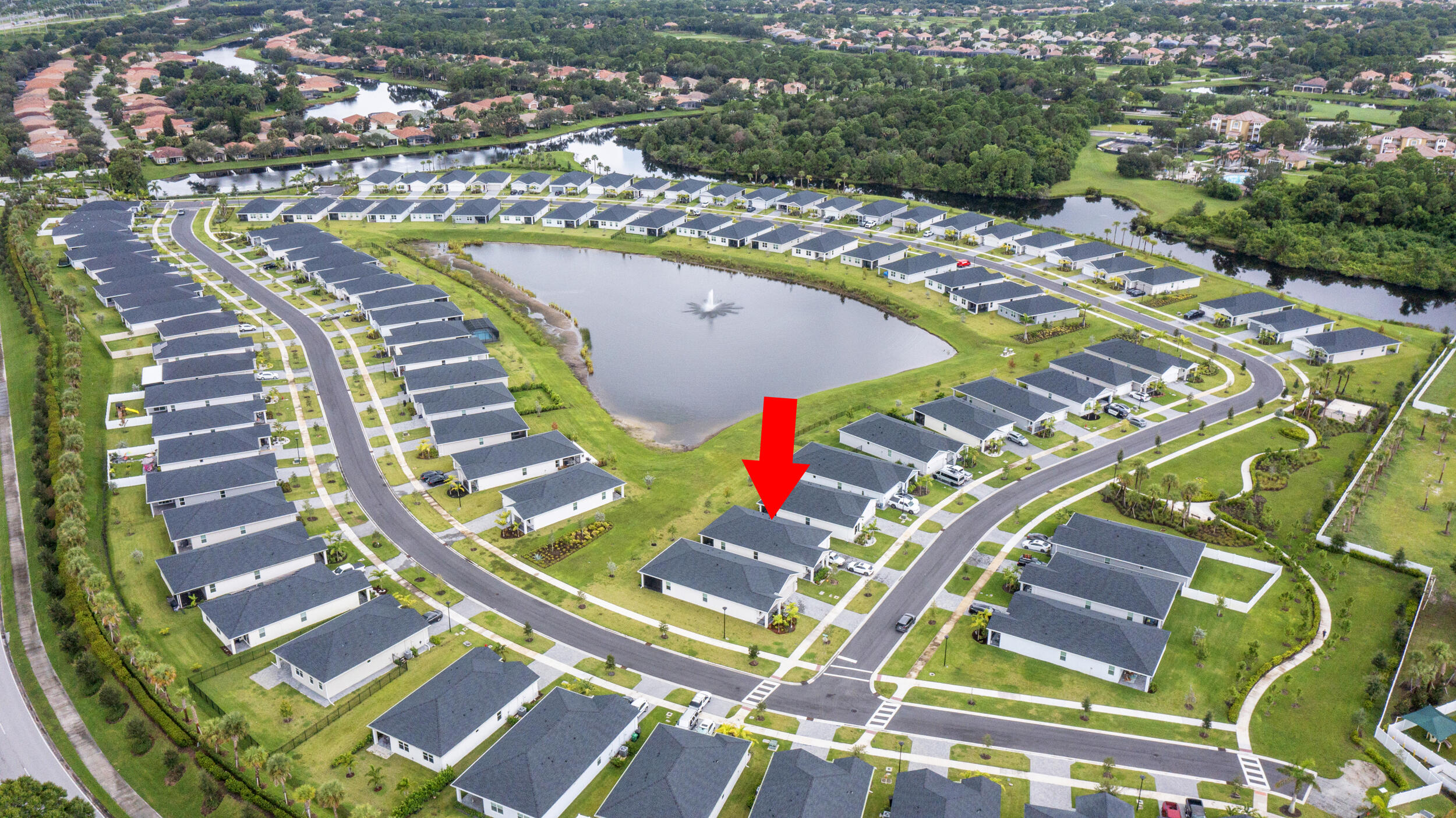 8906 Dahlia Circle Port St. Lucie, FL 34986 - Photo 44 of 47 an aerial view of a city