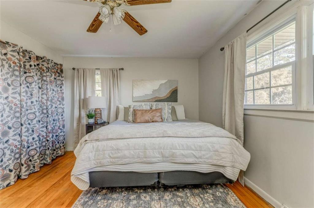 1522 Collard Valley Road Cedartown, GA 30125 - Photo 29 of 56 a bedroom with a bed and window