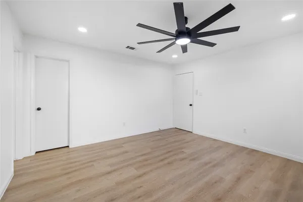 wooden floor in an empty room