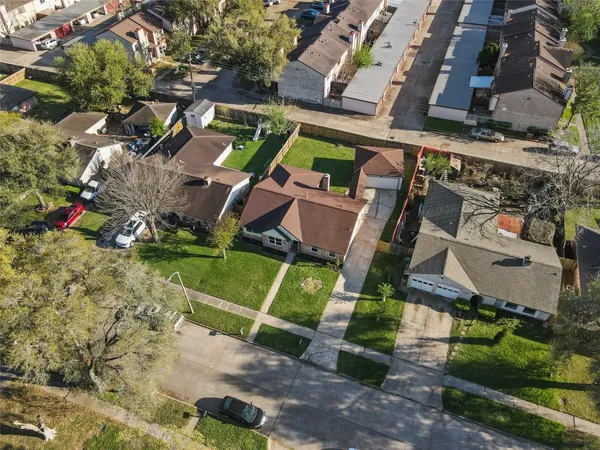 an aerial view of a