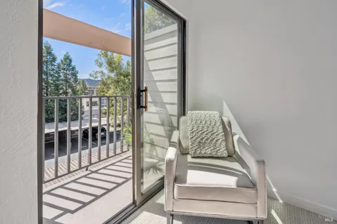 a view of a floor to ceiling window and outside view