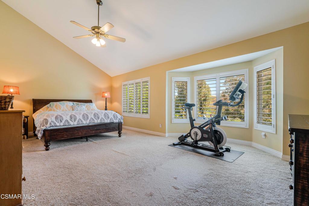764 Coldbrook Place Simi Valley, CA 93065 - Photo 29 of 56 a view of a bedroom with gym equipment