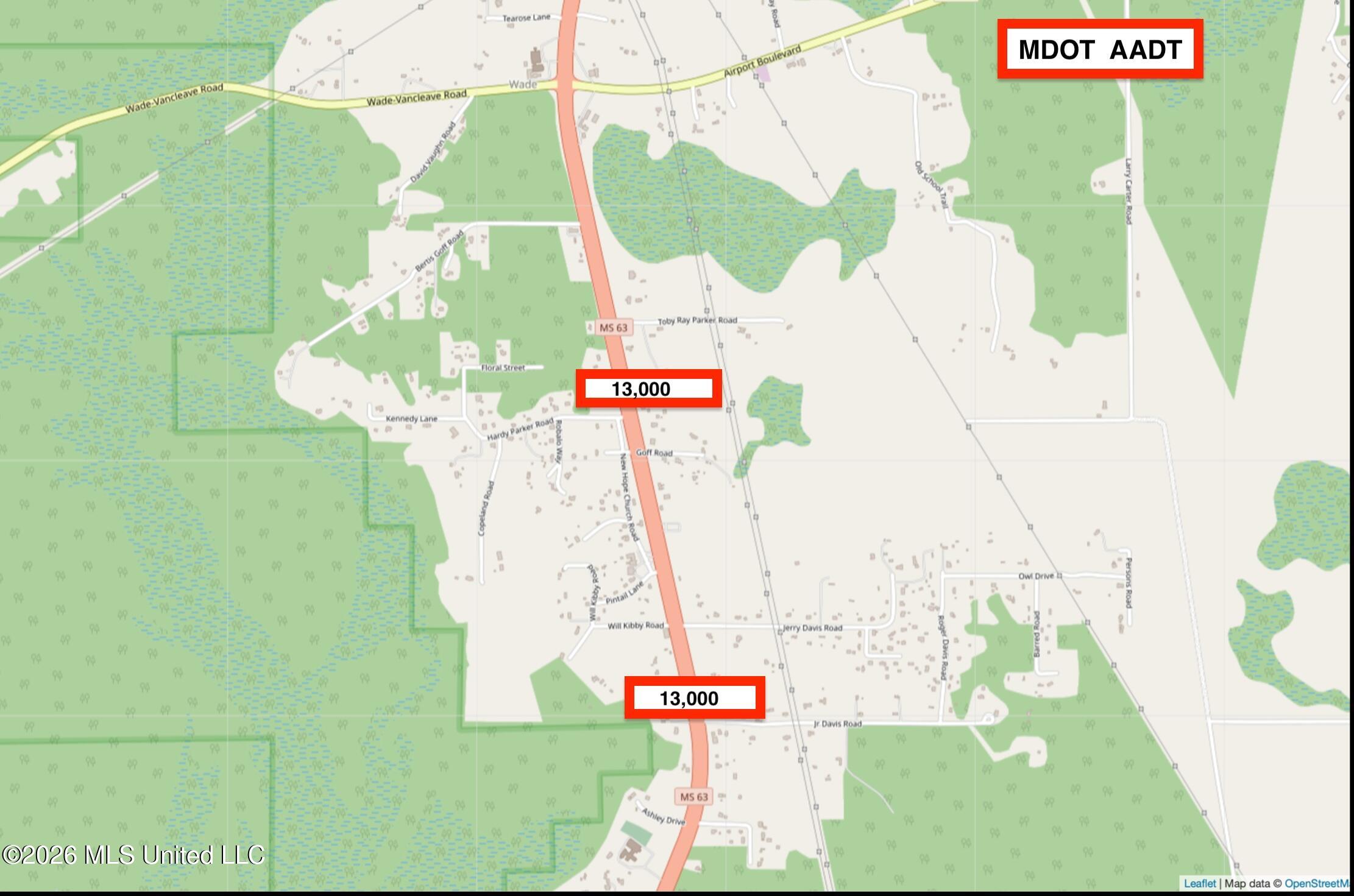 19506 Highway 63 Moss Point, MS 39562 - Photo 3 of 3 traffic counts