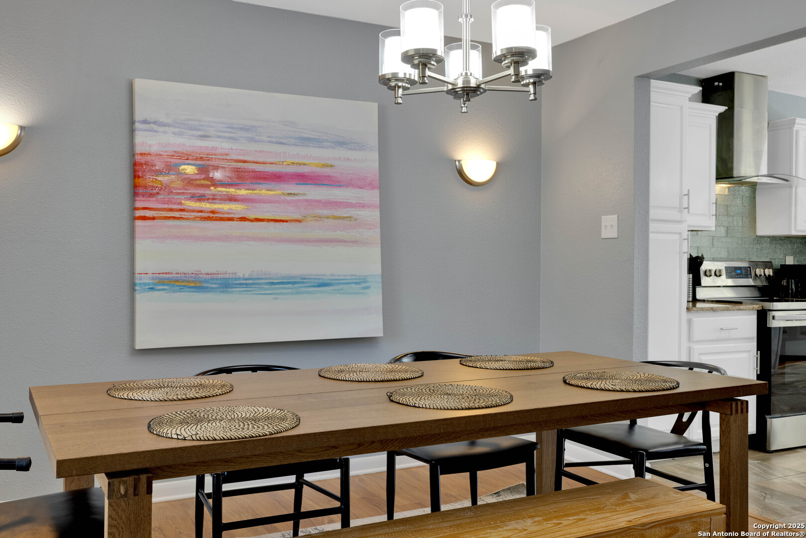 103 Shalimar Drive Castle Hills, TX 78213 - Photo 5 of 56 a view of a dining room with furniture window and wooden floor