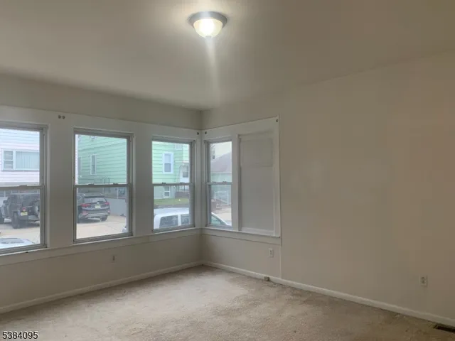 a close view of refrigerator cabinet