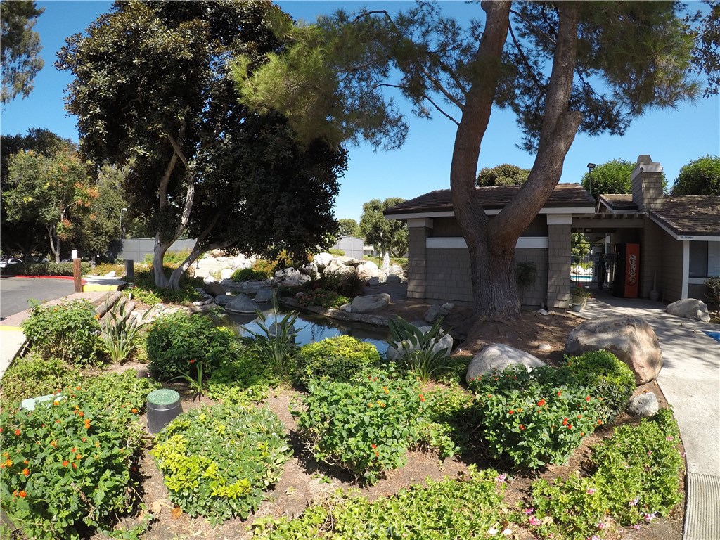 230 Springview Irvine, CA 92620 - Photo 27 of 30 a view of a garden with large trees