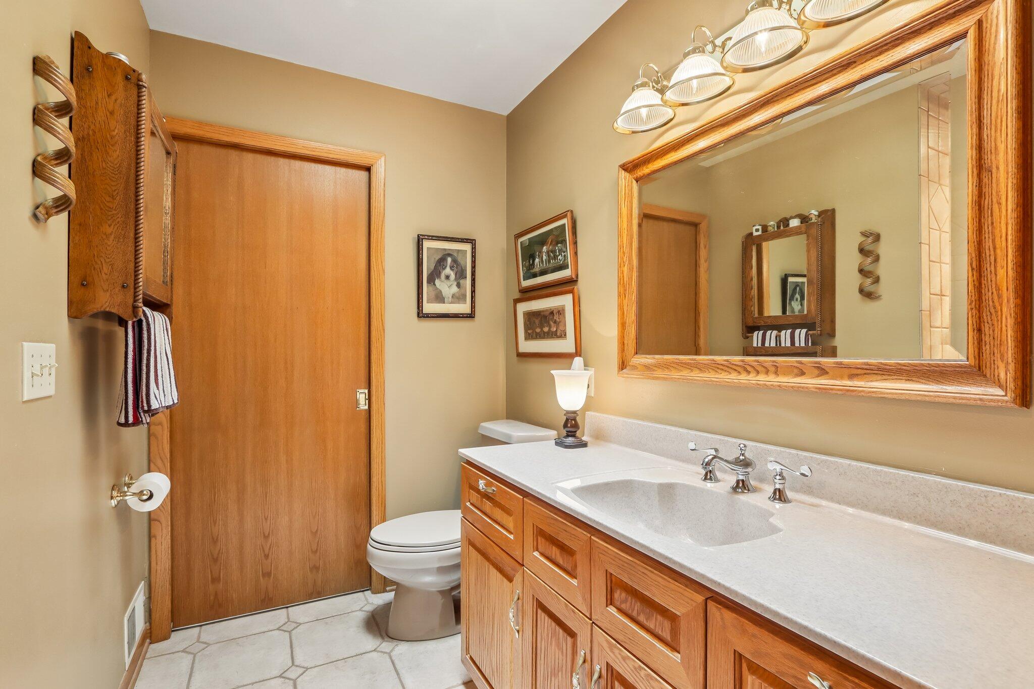 W322N6797 Wildwood Point Road Merton, WI 53029 - Photo 22 of 75 Bath with Euro shower
