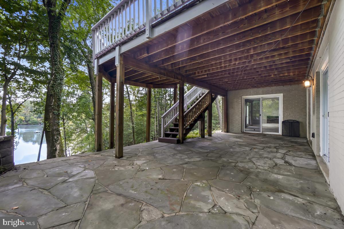 1820 Woods Road Annapolis, MD 21401 - Photo 40 of 51 Large patio overlooking the water!