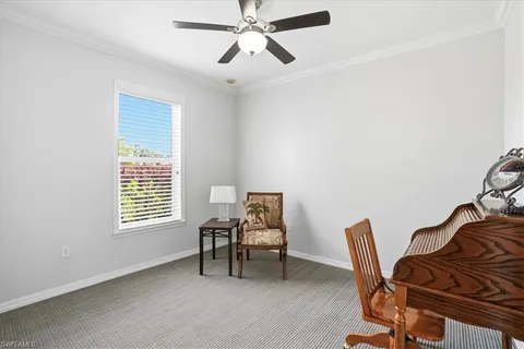 a workspace with a desk and chair