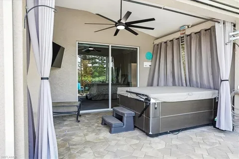 a room with bed and a window